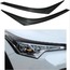 TOYOTA C-HR 2016-2019 IÇIN UYUMLU FAR KASI - PIANO BLACK (2 PARÇA)