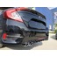 CIVIC FC5 2016-2020 IÇIN UYUMLU DIFUZOR KARE EGZOZ PIANO BLACK