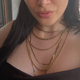 2 | Nora Rope Chain Necklace ✨