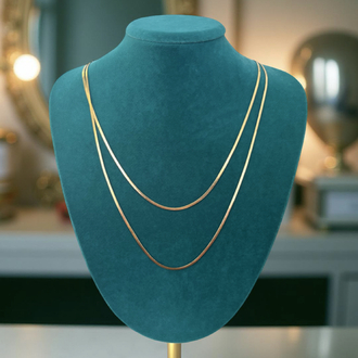 1 | NuMu Jewelry | Mira Snake Chain Necklace ✨