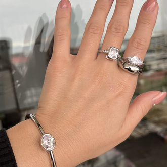 NuMu Jewelry | Ovalframe Silver Cuff ✨