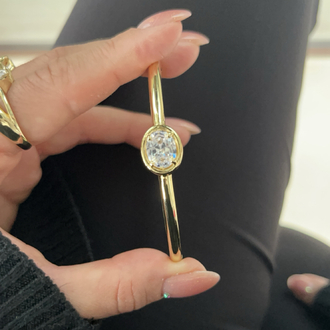 NuMu Jewelry | Ovalframe Gold Cuff ✨
