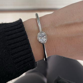 NuMu Jewelry | Ovalframe Silver Cuff ✨
