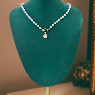 NuMu Jewelry | Pearl Lock Necklace ✨