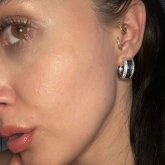 NuMu Jewelry | Eclipse Hoop Earrings ✨