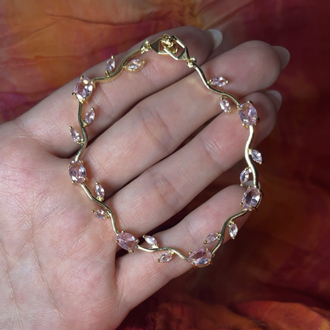 NuMu Jewelry | Ivy Bracelet – Blush ✨