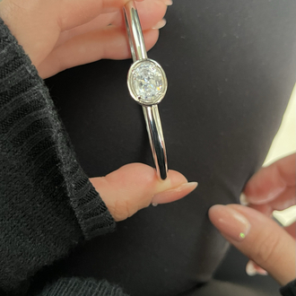 NuMu Jewelry | Ovalframe Silver Cuff ✨