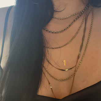 1 | NuMu Jewelry | Mira Snake Chain Necklace ✨