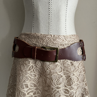 Leather Vintage Belt 1