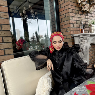 Organze tasarım gömlek