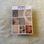 vintage temalı scrapbook sticker sayfası