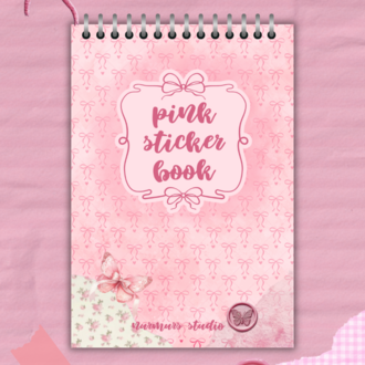 Pink Sticker Book