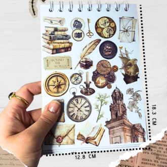 Vintage Sticker book