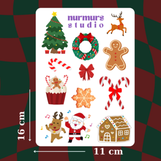yeni yıl temalı sticker 1