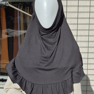 Çocuk Pratik Başörtü (Siyah)