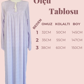 Lila Çiçekli Robalı Tesettür Elbise