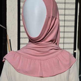 Çocuk Pratik Başörtü (Gül kurusu)