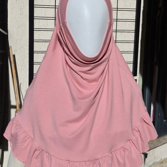 Çocuk Pratik Başörtü (Gül kurusu)
