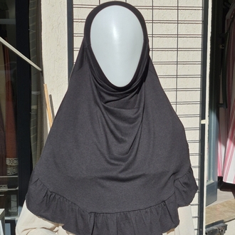 Çocuk Pratik Başörtü (Siyah)
