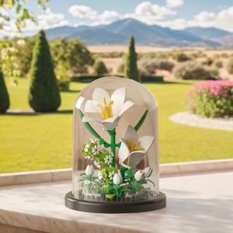 Fanuslu Zambak-2 Çiçeği | Nutechie Mini Bricks