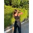 Siyah Crop Top