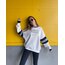NK Nakış Detay Oversize Sweat