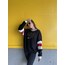 NK Nakış Detay Oversize Sweat