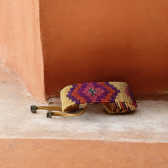 Kilim desen makrome bileklik 