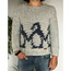 Penguin Desenli Unisex Kazak