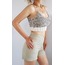 CropTop Doğal Örgü Denge Serisi-Krem/Kahve