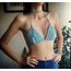 Mavi Çizgili Soft Bikini