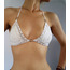Bikini Üçgen Dantel Beyaz