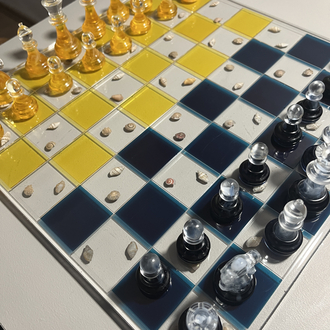 Epoksi Satranç Takımı 