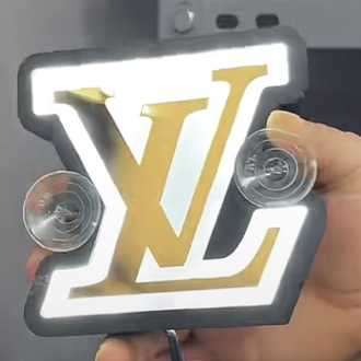 Lv Işıklı Neon Vantuzlu Led