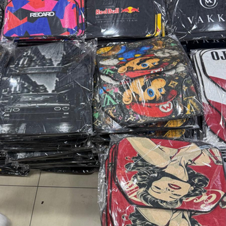 Kola Kırmızı Dekor Paspas