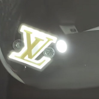 Lv Işıklı Neon Vantuzlu Led