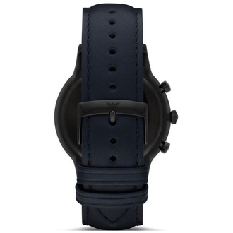 Emporio Armani AR2481 Erkek Kol Saati – Siyah / Lacivert Deri / Chronograph