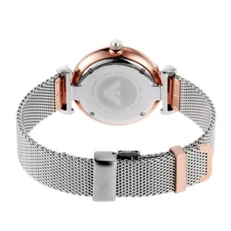Emporio Armani AR2067 Kadın Kol Saati – İnci Kadran / Rose Gold / Milaneze