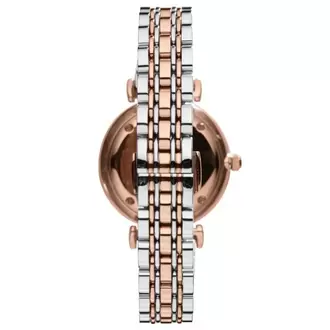 Emporio Armani AR1683 Kadın Kol Saati – İki Ton Çelik / İnci Kadran / 32 mm