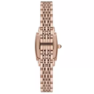 Emporio Armani AR11407 Kadın Kol Saati – Rose Gold / Kahverengi Kristal Kadran / 26 mm