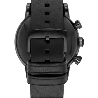 Emporio Armani AR1918 Erkek Kol Saati – Siyah / Deri / Kronograf