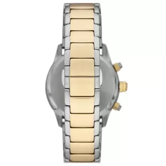 Emporio Armani AR11521 Erkek Kol Saati – Siyah Kadran / İki Tonlu Çelik