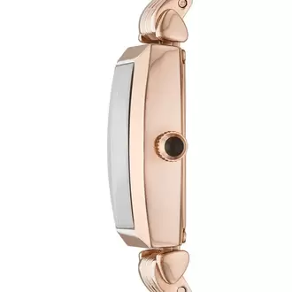 Emporio Armani AR11407 Kadın Kol Saati – Rose Gold / Kahverengi Kristal Kadran / 26 mm