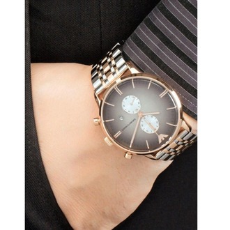 Emporio Armani AR1721 Erkek Kol Saati – Rose Gold / Gri Kadran / Chronograph