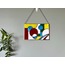Retro Tasarım Vitray Panel