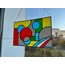 Retro Tasarım Vitray Panel