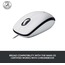 LOGITECH 910-005004, M100, USB Kablolu, 1000dpi, Optik, 3 Tuşlu, Beyaz Mouse