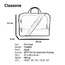 Classone TL6600 Pro Case Serisi 15,6 inch Notebook Çantası – Siyah