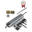 USB-C - HDTV ÇOK FONKSİYONLU 8 PORT ÇEVİRİCİ ADAPTÖR YD-36