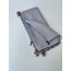 GRİ muska boncuklu yazma